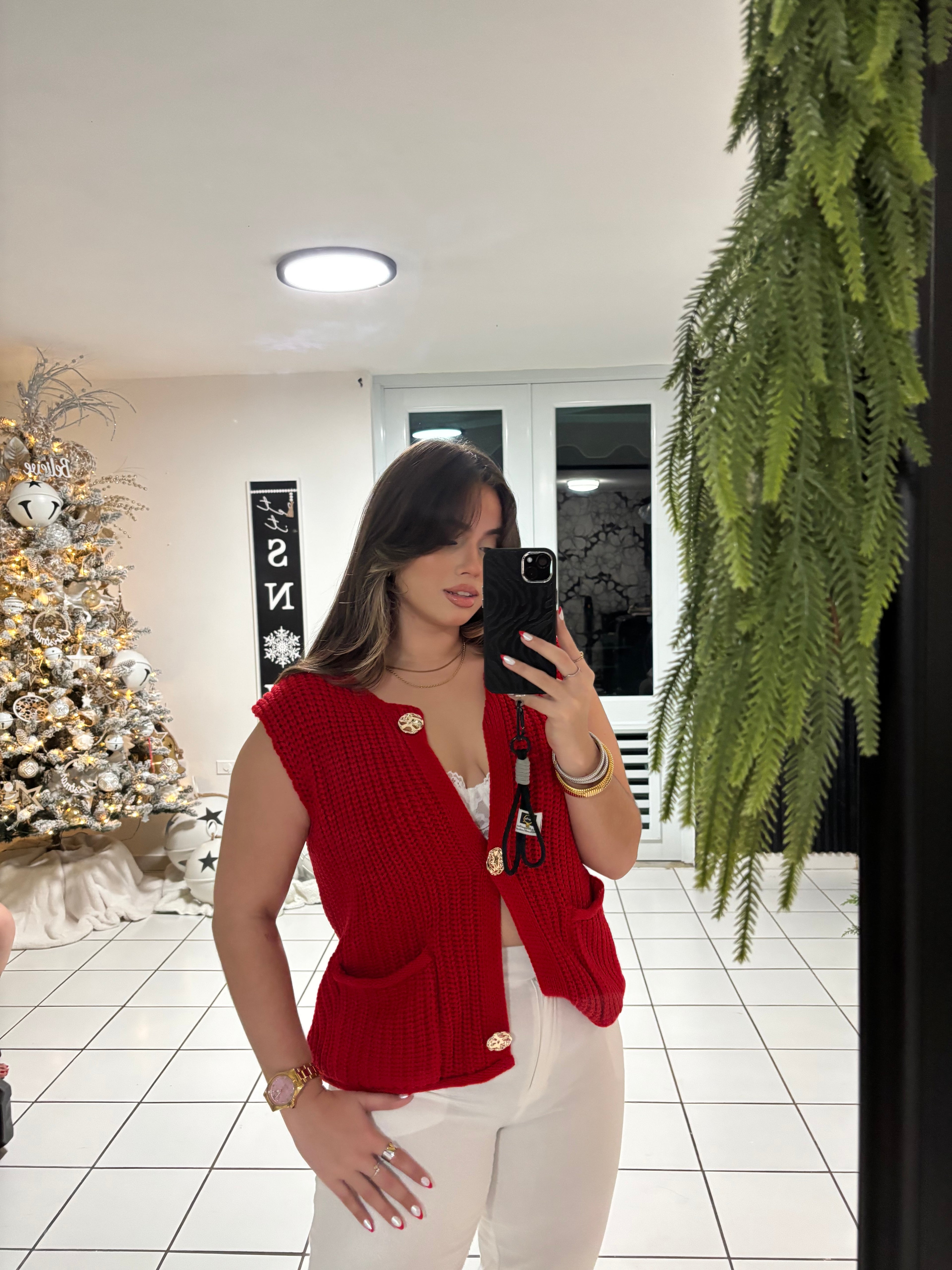 CROCHET KNIT TOP