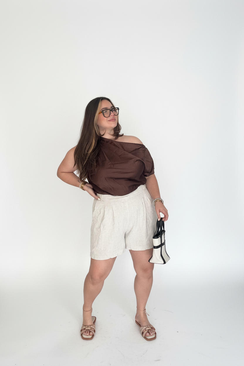 YARA SATIN TOP