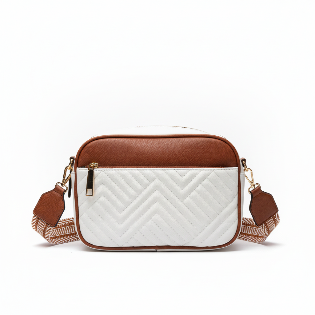 Bolso crossbody con fondo estético